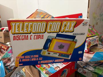 Gioco telefono con fax