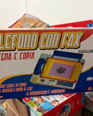 Gioco telefono con fax