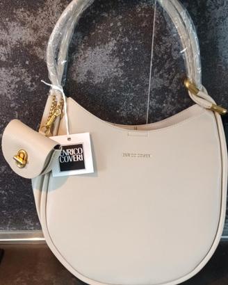 Borsa da donna Enrico Coveri panna 
