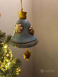 Campanella Thun- in ceramica  azzurra