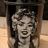 Cestino/Bidone Vintage Pop Art - Marilyn Monroe