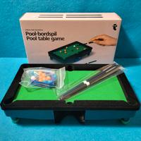 NUOVO Tavolo da Biliardo in Miniatura + Accessori