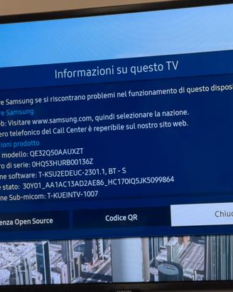 Tv Samsung 32 pollici QLed FHD Q50A