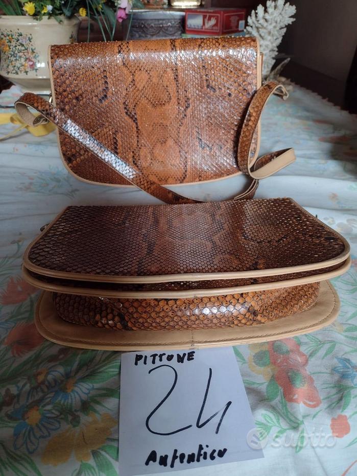 Borse pitone gucci Vendita in Abbigliamento e accessori