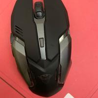 Mouse da gioco 6 tasti ovale Trust