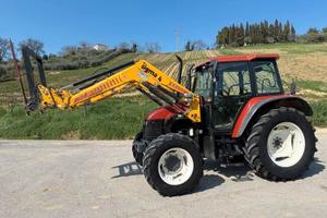 New Holland TS 100 con caricatore frontale Sigma4
