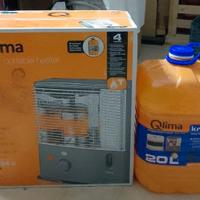 Stufe  Qlima R 3224 X + combustibile Qlima Kristal