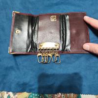 Portachiavi/Portadocumenti In Pelle Made In Italy 