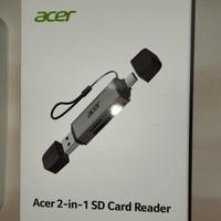 Lettore schede di memoria micro SD e SD Acer 