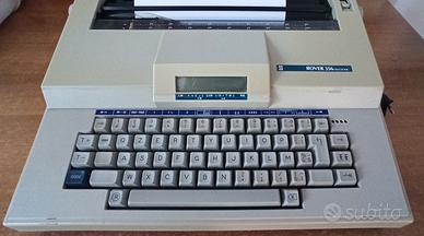 Macchina da scrivere elettronica vintage 