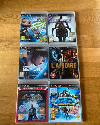 Videogiochi PS3 vari