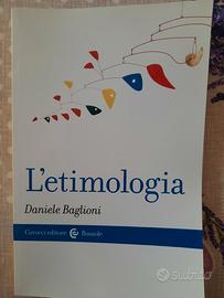 Libro L'etimologia, di Daniele Baglioni