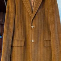 Blazer Uomo Elegante Sartoriale in Velluto a Coste