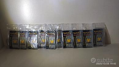 Collezione 80 bustine sigillate Pokemon Italiano
