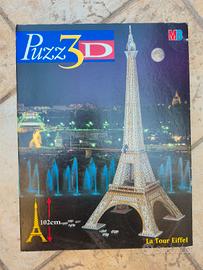 Puzzle 3d Mb Tour Eiffel vintage 1997