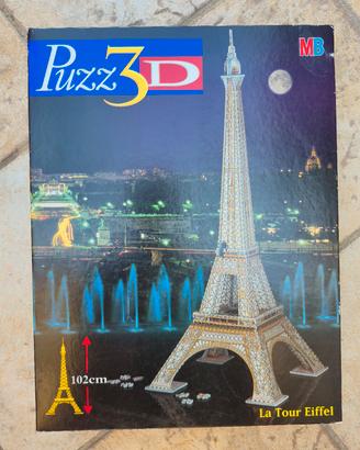Puzzle 3d Mb Tour Eiffel vintage 1997