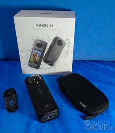 Actioncam per video a 360° Insta360 X4