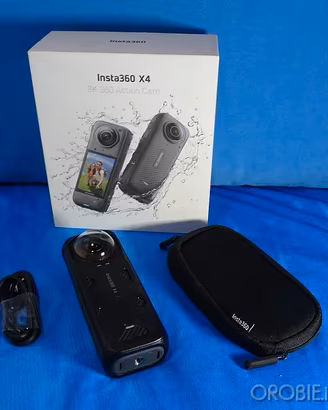 Actioncam per video a 360° Insta360 X4