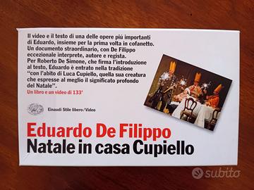 COFANETTO Eduardo De Filippo libro+vhs