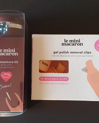 Gel manicure kit semipermanente e Gel removal clip