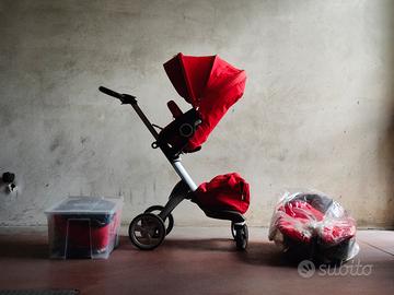 Passeggino STOKKE Xplory full optional RED