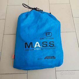 sistema M.A.S.S. unit antivalanga airbag Ortovox