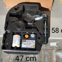 Kit gonfiaggio ruota forata