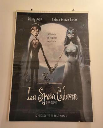 Locandina cinematografica con cornice