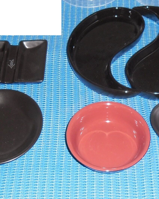 Stoviglie x cucina cibo orientale giapponese sushi