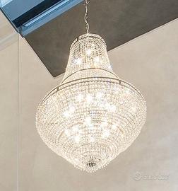 Lampadario in cristallo