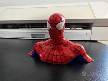 Spider-Man busto 6 cm – Stampa 3D dipinta a mano