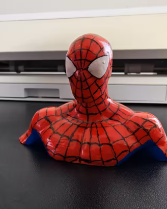 Spider-Man busto 6 cm – Stampa 3D dipinta a mano