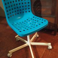 Sedia girevole per studio