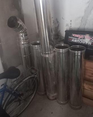 Canna fumaria Acciaio inox