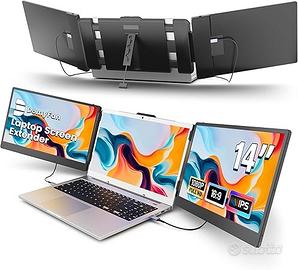 2 Monitor portatile  da 14 pollici