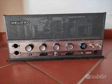 amplificatore valvolare alta fedeltà