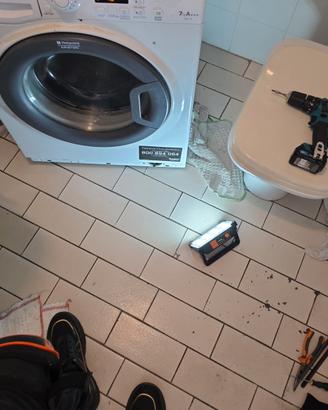 tecnico di lavatrici è asciugatrice lavastoviglie 