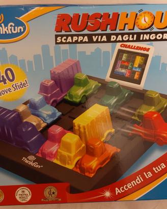 RUSH HOUR GIOCO DI LOGICA DA TAVOLO CON SCATOLA