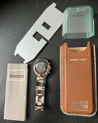 Orologio  Swatch Irony Chrono Medium "Blackamoor"