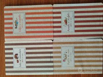 Quattro libretti  di ricette
