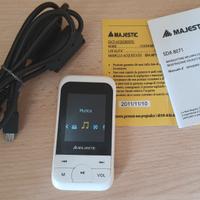 Microlettore Majestic MP3/MP4