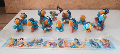 serie sorpresine Kinder Los Pappagalos 2000