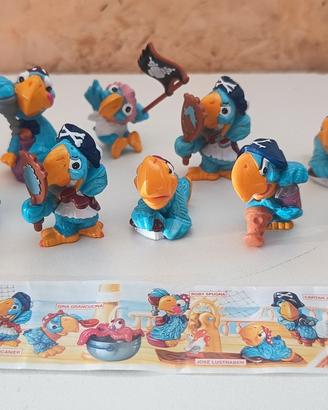 serie sorpresine Kinder Los Pappagalos 2000