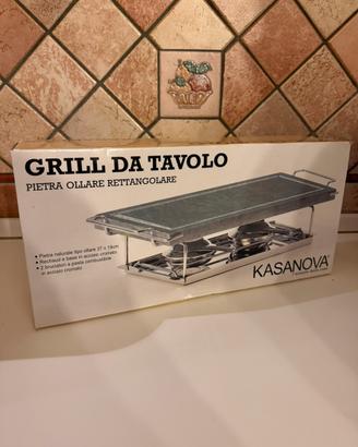 Grill da tavolo nuovo mai utilizzato