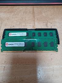 Coppia di Qumox 4GB DDR3