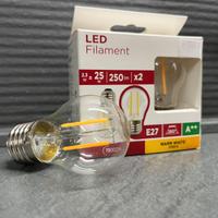 12 Lampadine Led E27 Bianco caldo 2700k