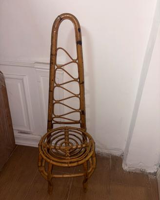 Sedia in bambu franco albini