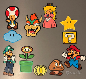 Kit Creativo Super Mario da Colorare