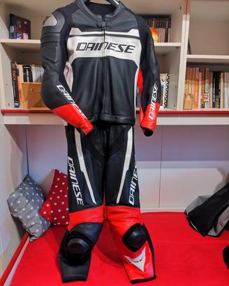  tuta dainese e casco x lite 