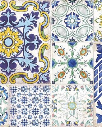 Piastrella 30x60 Vietri Decori Savoia